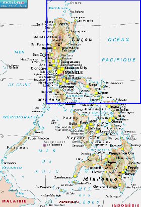 carte de Philippines