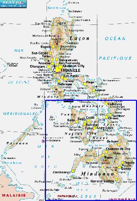 carte de Philippines