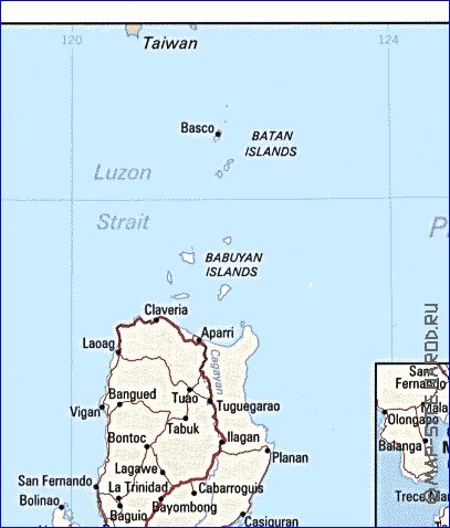 mapa de Filipinas