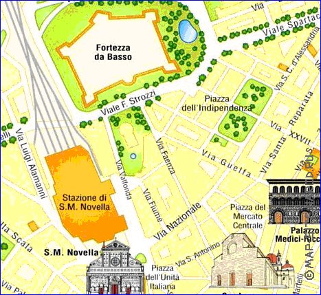 carte de Florence