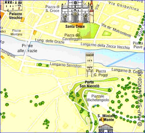 carte de Florence