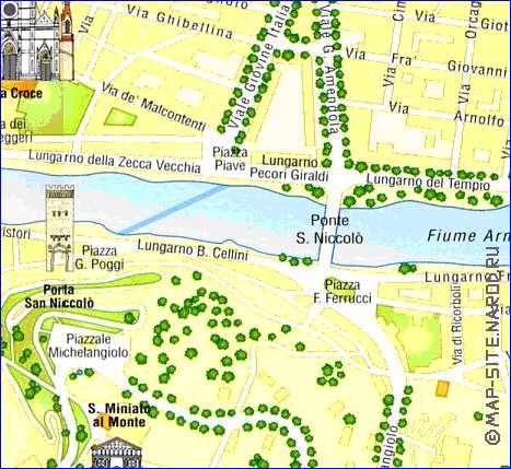 carte de Florence