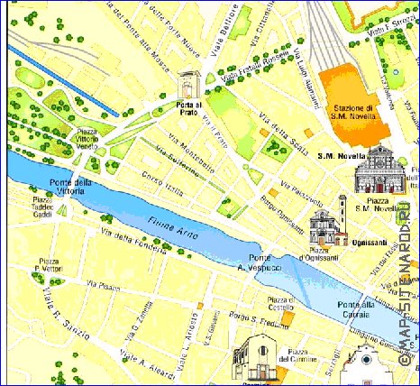 carte de Florence