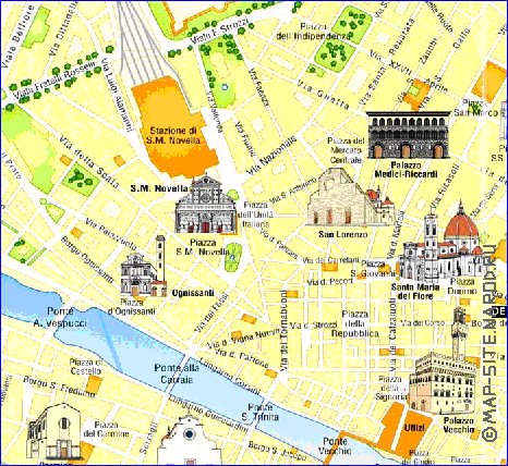 carte de Florence