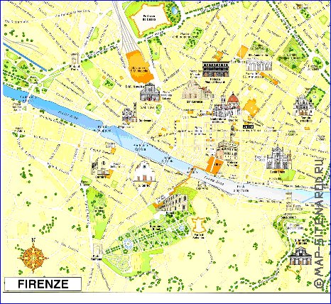 carte de Florence