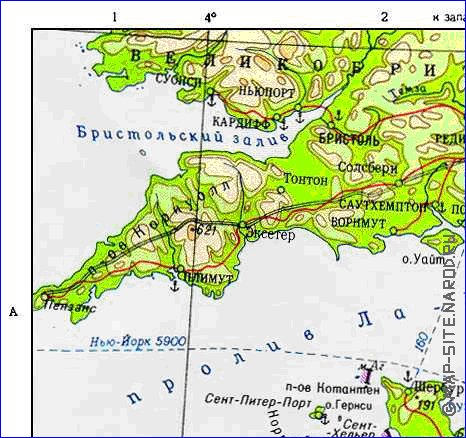 Fisica mapa de Franca