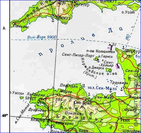 Fisica mapa de Franca