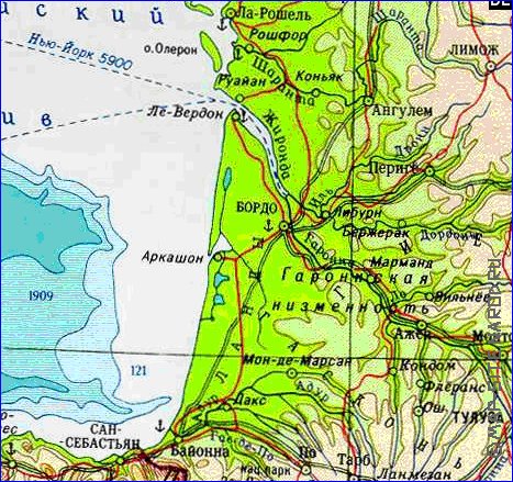 Fisica mapa de Franca