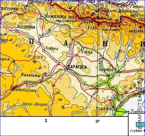 Fisica mapa de Franca