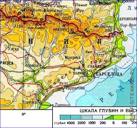 Fisica mapa de Franca