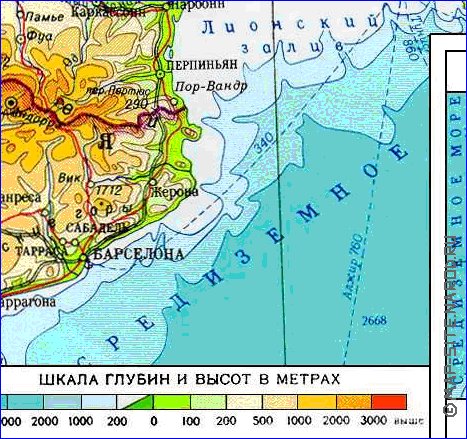 Fisica mapa de Franca