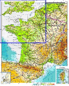 Fisica mapa de Franca