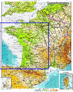 Fisica mapa de Franca