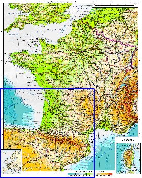 Fisica mapa de Franca