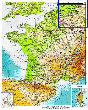 Fisica mapa de Franca