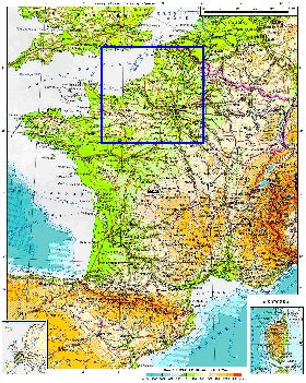 Fisica mapa de Franca