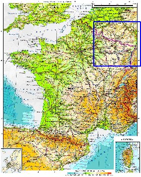 Fisica mapa de Franca