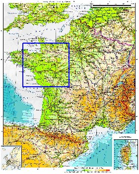 Fisica mapa de Franca