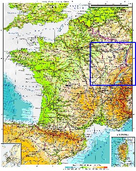 Fisica mapa de Franca