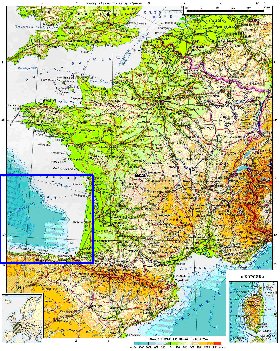 Fisica mapa de Franca