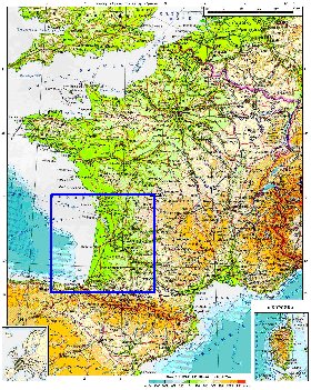 Fisica mapa de Franca