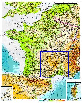 Fisica mapa de Franca