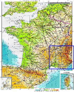 Fisica mapa de Franca