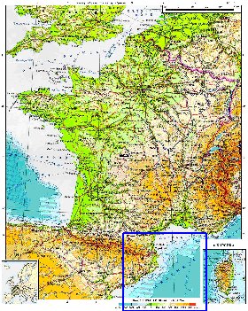 Fisica mapa de Franca