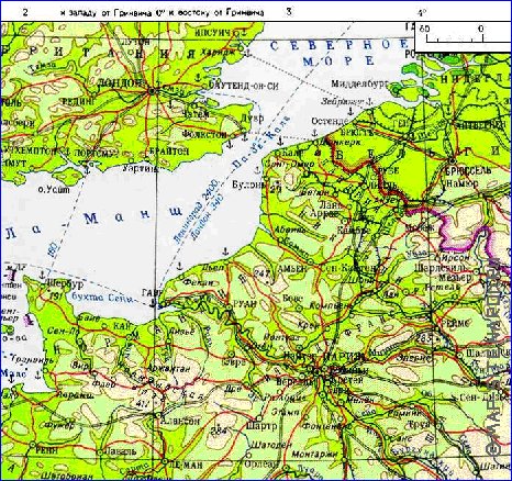 Physique carte de France