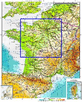 Fisica mapa de Franca