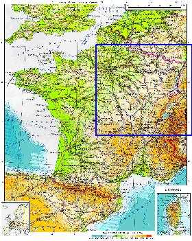 Fisica mapa de Franca