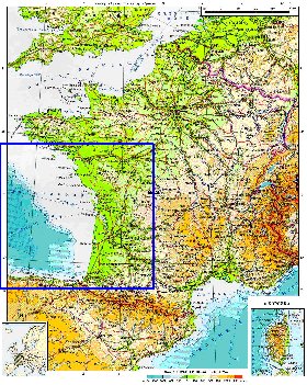 Fisica mapa de Franca