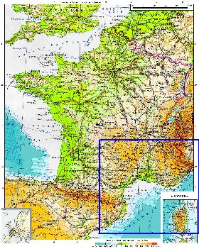 Fisica mapa de Franca