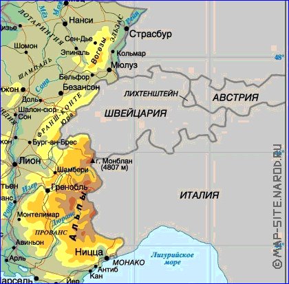 Transport carte de France