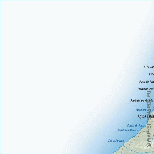 carte de Fuerteventura