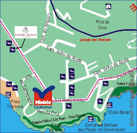 carte de Funchal