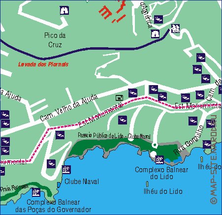 carte de Funchal
